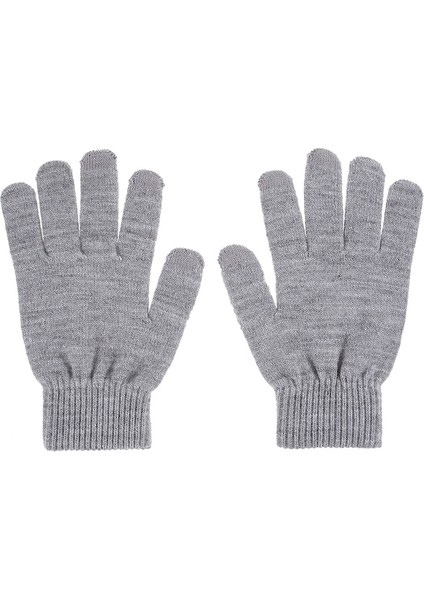 Kadın Dokunmatik Ekran Eldiven Kış Sıcak Kalın Örgü Akıllı Telefon Tablet Için Tek Boyut - Koyu Mavi (Yurt Dışından)