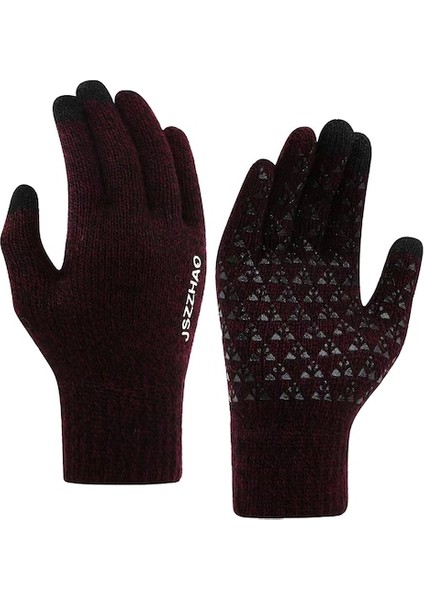 Unisex Kış Rüzgar Geçirmez Yumuşak Bisiklet Eldiven 001 (Yurt Dışından)