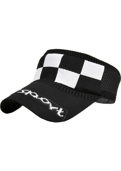 Yyr-Tt Dış Mekan Güneş Korumalı Örme Güneş Şapkası-Antrasit - Siyah (Yurt Dışından)