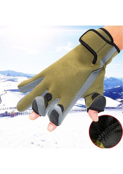 Yy-Cc Dış Mekan Aşınmaya Dayanıklı Balıkçı Eldivenleri-Kamuflaj (Yurt Dışından) fırsatları