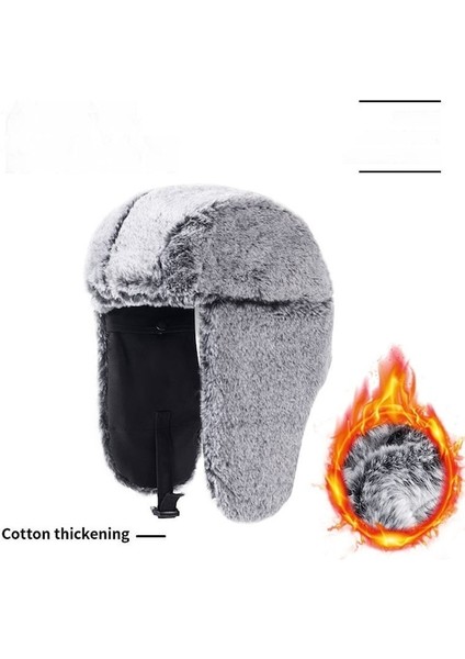 Yystore Kışlık Erkek Şapkaları Açık Sıcak Tutun (Yurt Dışından) fiyatları