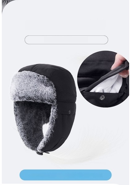 Yystore Kışlık Erkek Şapkaları Açık Sıcak Tutun (Yurt Dışından) fırsatları