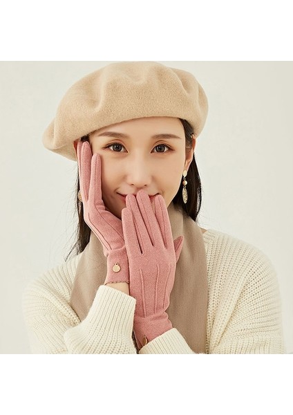 1 Çift Kadın Süper Yumuşak Rüzgar Geçirmez Eldiven 001 (Yurt Dışından) indirimleri