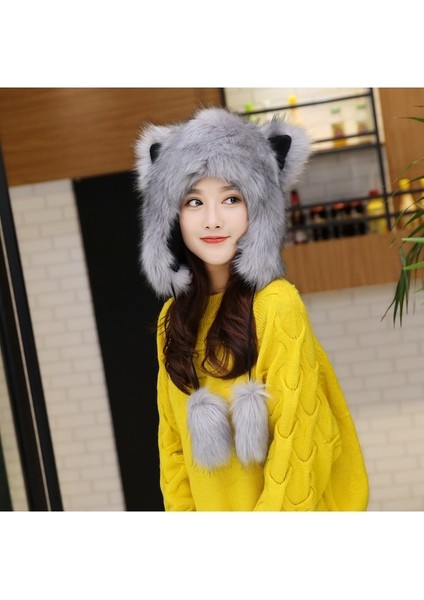 Kadın Sevimli Karikatür Peluş Şapka Bere (Yurt Dışından) indirimleri