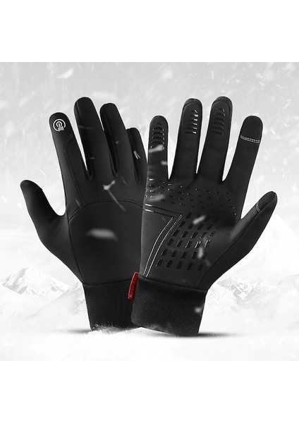 Thermo Dokunmatik Ekran Rüzgar Geçirmez Kışlık Eldiven M (Yurt Dışından) indirimleri