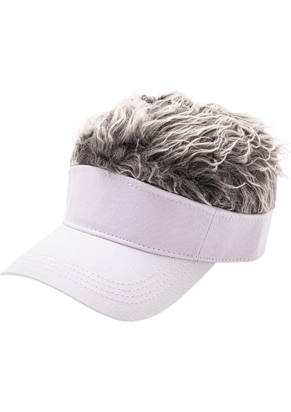 Beyzbol Şı Güneş Şı Moda Sahte Saçlı Güneş Şı Ş Gri Saç (Yurt Dışından) fiyatları