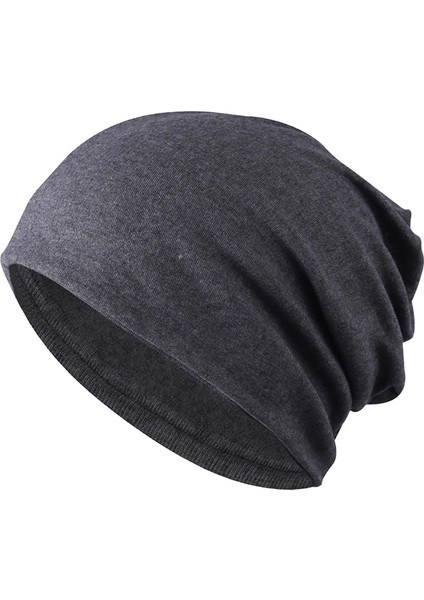 Şak Slouchy Bol Beanie Ş Slouchy Gri (Yurt Dışından)