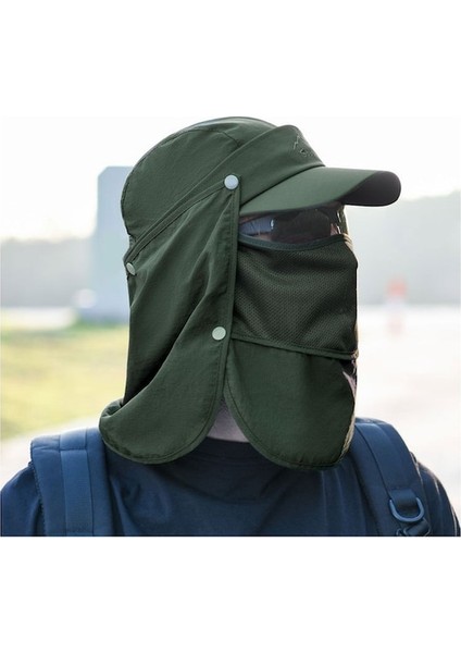 Yyq-Cc Dış Mekan Uv Koruyucu Şapka UPF50+ -Açık Yeşil (Yurt Dışından) modelleri