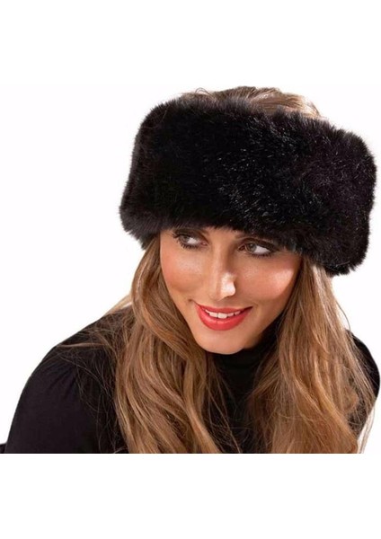 Bayanlar Sahte Sahte Head Band Kışş Earmuff Sıcak (Yurt Dışından) indirimleri