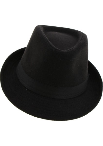 Retro Fedora Ş Sı Manhattan Yün Trilby Bowler Jazz Panama Ş (Yurt Dışından)