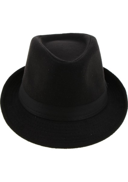 Retro Fedora Ş Sı Manhattan Yün Trilby Bowler Jazz Panama Ş (Yurt Dışından)
