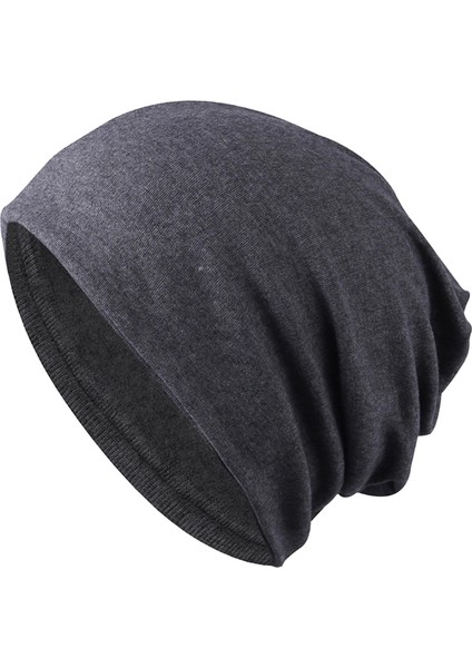 Şak Slouchy Bol Beanie Ş Slouchy Gri (Yurt Dışından)