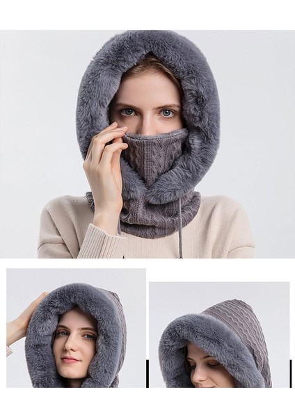 Ş Eşarp Iş Bere Şın Örme Kap Gri (Yurt Dışından) fırsatları