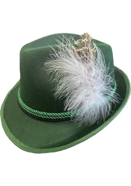 Fedora Ş Kostüm Ş Fötr Ş Tüy 2 Yeşil (Yurt Dışından) fiyatları