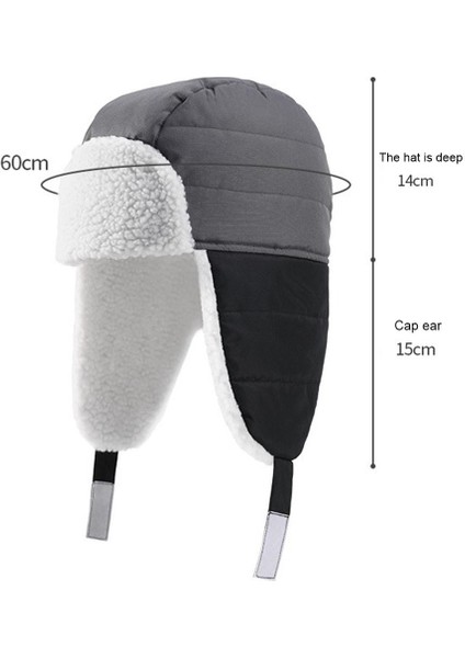 Footful Wanita Trapper Hat Rusia Ushanka Haba Trapper (Yurt Dışından) modelleri
