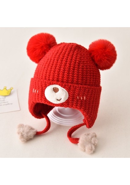 Bebek Şapka Sonbahar ve Kış Çocuk Kulak Koruyucu Pamuklu Şapka Rüzgar Geçirmez (Yurt Dışından) modelleri