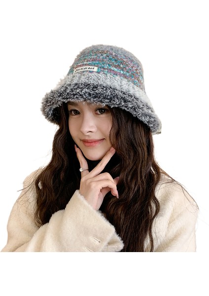Balıkçı Şapka Bayan Sonbahar ve Kış Sıcak Sevimli Peluş Şapka (Yurt Dışından) fırsatları