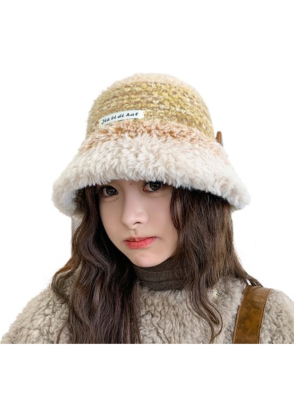 Balıkçı Şapka Bayan Sonbahar ve Kış Sıcak Sevimli Peluş Şapka (Yurt Dışından) indirimleri
