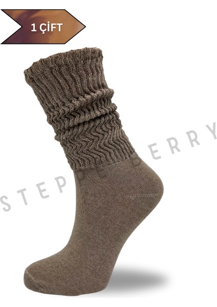 Yeni Sezon Kadın Capuccino Ince Slouchy Tozluk Çorap fiyatları