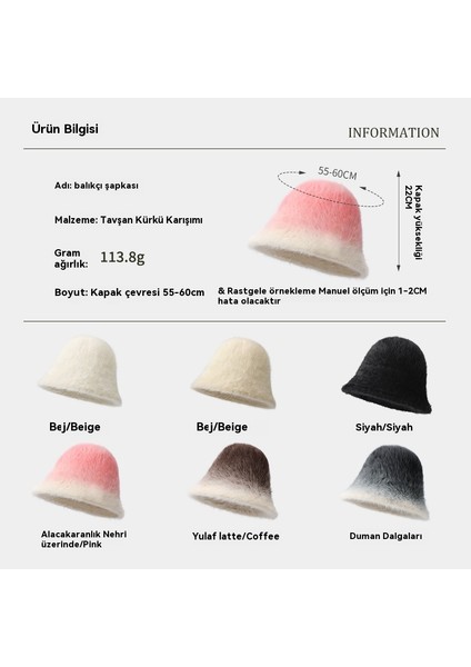 Kadınlar Için Kışlık Sıcak Balıkçı Şapkası, Kalınlaştırılmış ve Soğuğa Dayanıklı, Geniş Baş Çevresi, Küçük Yüz [peluş Tarzı] Beyaz (Yurt Dışından) fırsatları