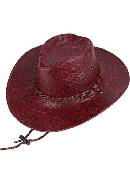 Moda Pu Şı Çene Kayışı Güneş Şı Caz Silindir Ş Şı Kırmızı (Yurt Dışından) modelleri