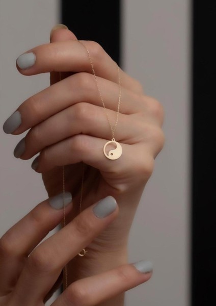 14 Ayar Altın Yin Yang Kolye fiyatları
