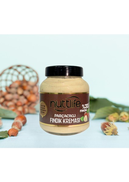 Parçacıklı Fındık Kreması 330 gr x 3 Adet