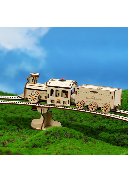 Dıy Avrupa Tarzı Saat Ahşap 3D Yapboz Oyuncak (Yurt Dışından) fiyatları
