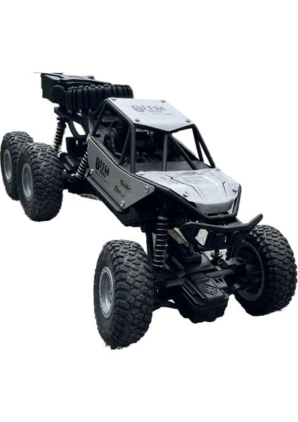 Çin Düz Saç Süper Büyük Alaşım Uzaktan Kumandalı Araba Altı Tekerlekli Dört Tekerlekten Çekiş Off-Road Araç (Yurt Dışından)