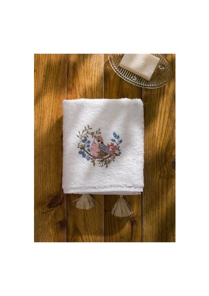 Lcw Home Çiçek Nakışlı Yüz Havlusu 50X80 cm fiyatları
