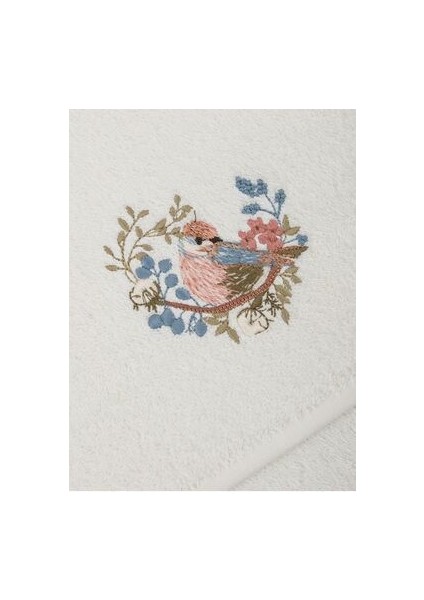 Lcw Home Çiçek Nakışlı Yüz Havlusu 50X80 cm modelleri