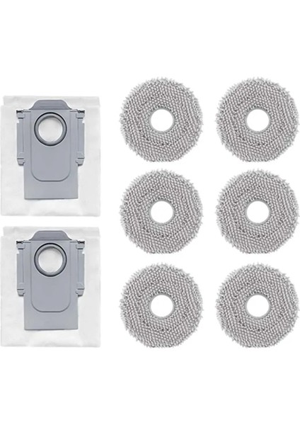 Roborock Q Revo Için Toz Torbaları Qrevo Master Qrevo Maxv Qrevo Pro Qrevo S Parçaları Paspas Bezi Paspas Pedleri Bez Aksesuarları (Yurt Dışından)