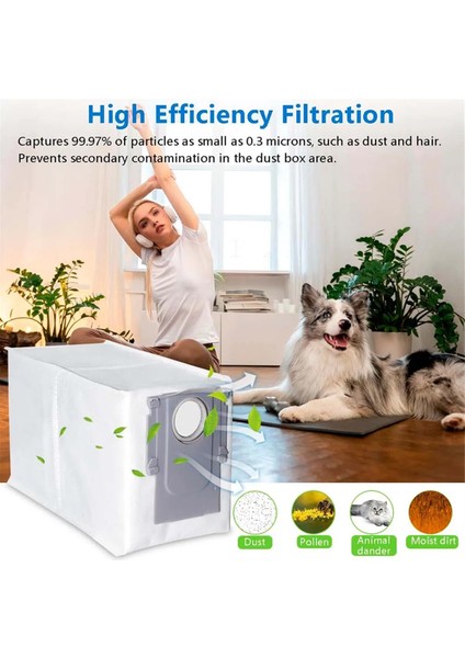 Roborock Q Revo Için Toz Torbaları Qrevo Master Qrevo Maxv Qrevo Pro Qrevo S Parçaları Paspas Bezi Paspas Pedleri Bez Aksesuarları (Yurt Dışından) fiyatları