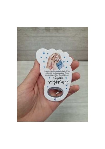 25 Adet Ayak Magnet Açacak Yeni Doğan, Doğum Günü, Sünnet, Nişan, Söz, Düğün Hediyelik Süs