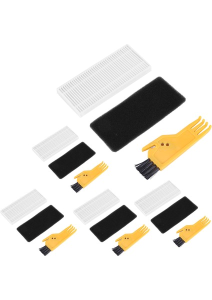 Neatsvor X500 X600 Tesvor X500 X500 Pro Robot Süpürge Yedek Aksesuarları Için Hepa Filtre Değiştirme Kitleri (Yurt Dışından)