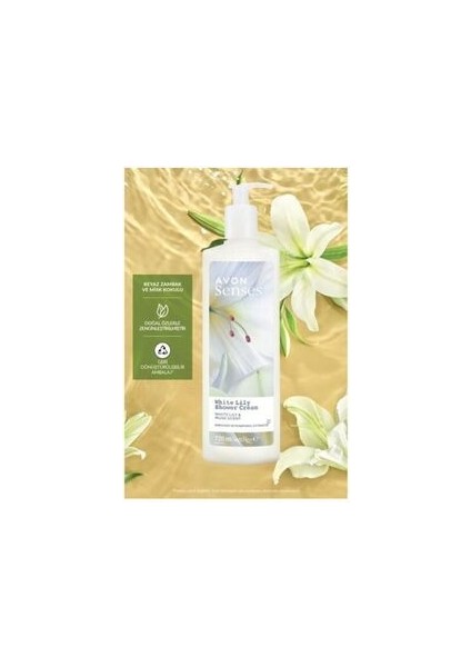 Senses White Lily Kremsi Duş Jeli 720ML