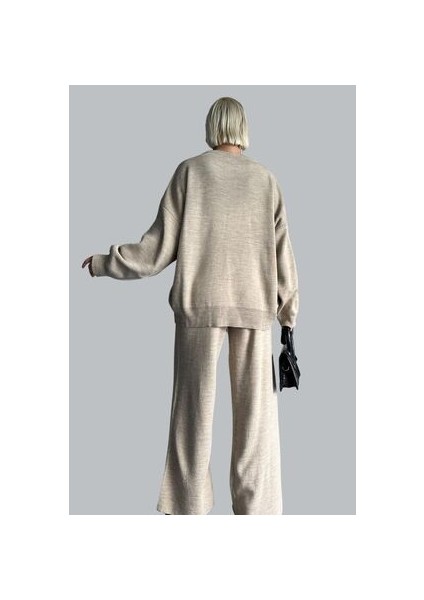 Kadın Triko Kazak Pantolon Alt Üst Takım fırsatları