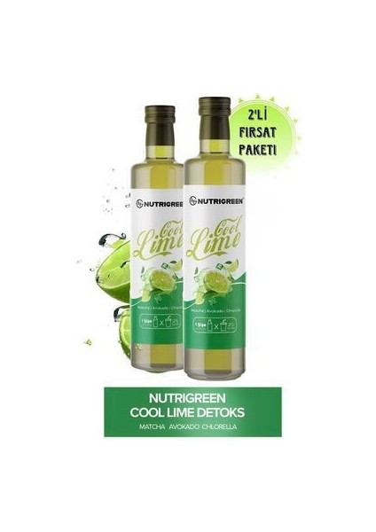 Doğal Cool Lime Suyu 2 Adet