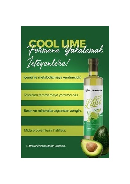 Doğal Cool Lime Suyu 2 Adet