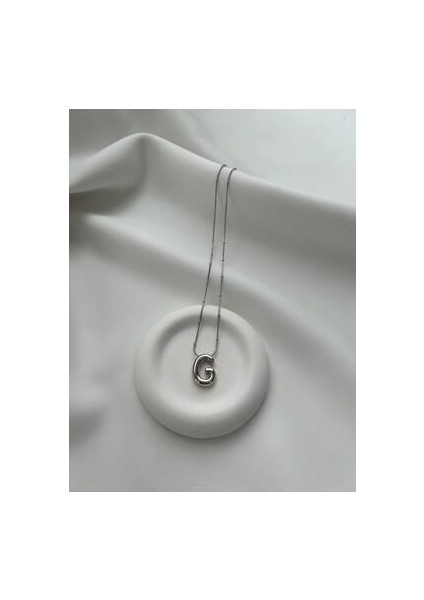 Bolunck G Harf Kolye - Balonlu Harf Kolye - Balon Harf Kolye- G Harf modelleri