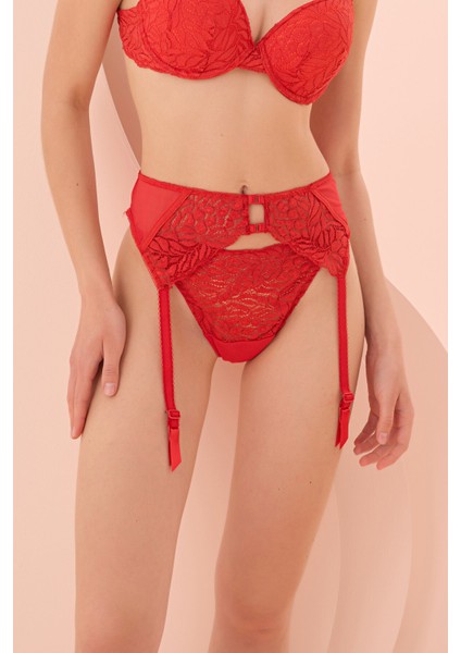 Kırmızı Parma String