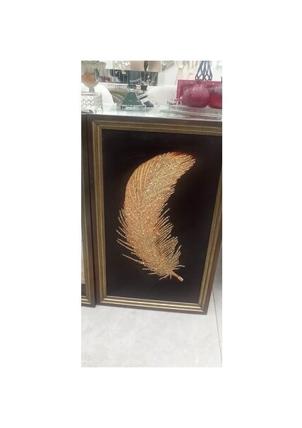 3lü Tablo Set her bir parçası 50x 70 cm yan çerçevesi ahşap themisses marka indirimleri