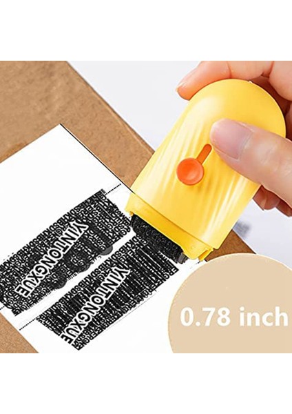 2'si 1 Arada Güvenlik Damga Rulosu Gizlilik Kapağı Eliminator, Kesici Açıcı Ile Kimlik Kimliği Bilgi Güvenliği Mor (Yurt Dışından) modelleri