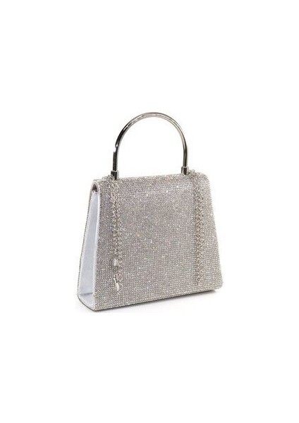 Gümüş Taşlı Abiye çanta. Gümüş Kadın Abiye Çanta. Gümüş Abiye Çanta. Davet Gece Clutch Çanta. indirimleri