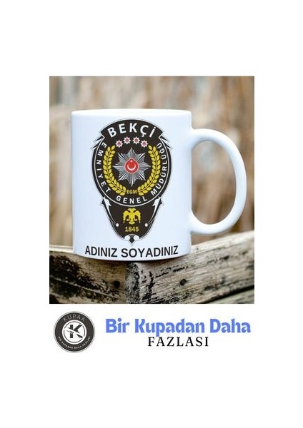 Bekçi Baskılı Kupa Bardak Kişiye Özel Isimli indirimleri