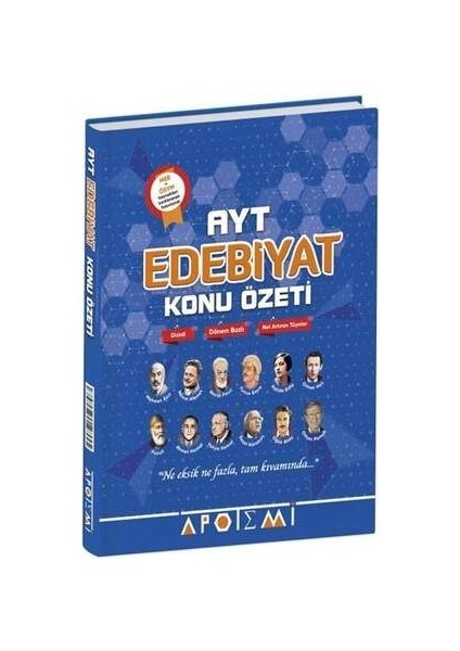 Apotemi Yks Ayt Edebiyat Konu Özeti Apotemi Yayınları