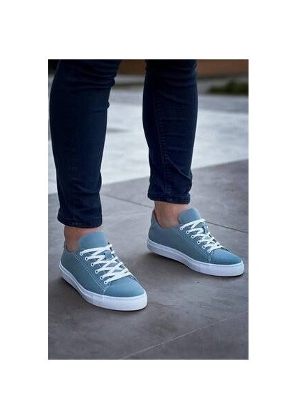 KB-122 Kuback Bebe Mavi Süet Yüksek Taban Bağcıklı Günlük Erkek Ayakkabı modelleri