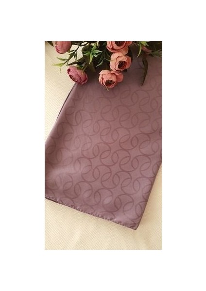 Ipeksi Koza Desen Jakarlı Şal Mor