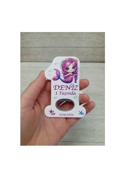 25 Adet Bir Magnet Açacak Yeni Doğan, Doğum Günü, Sünnet, Nişan, Söz, Deniz Konsepti