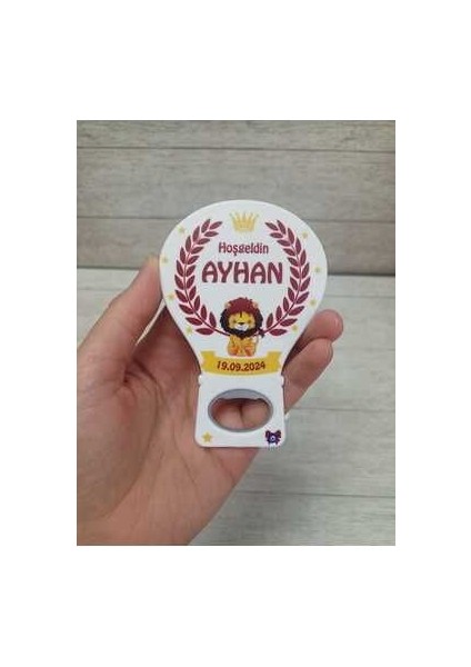 35 Adet Balon Magnet Açacak Yeni Doğan, Doğum Günü, Sünnet, Nişan, Söz, Sarı Kırmızı